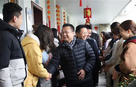 【開工大吉】新年新氣象！公司領(lǐng)導(dǎo)班子向干部職工拜年