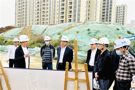 黃國杰到冶建廣東公司項目調(diào)研指導